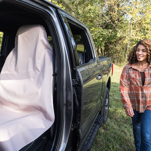 grey xl waterproof truck seat covers #color_black #color_light_gray #color_royal_blue #color_tan #color_red #color_purple #color_fuchsia